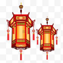 新年灯笼红色传统灯笼