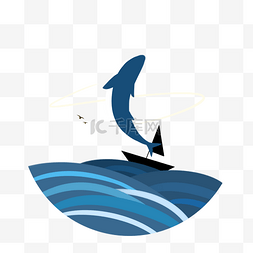 海洋日保护海洋海豚
