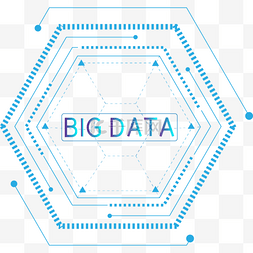 大数据data图片_蓝色科技感大数据