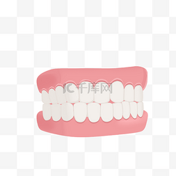牙齿疼的人图片_牙科假牙牙齿