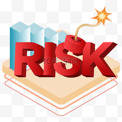 扫雷炸弹图片_投资理财风险risk