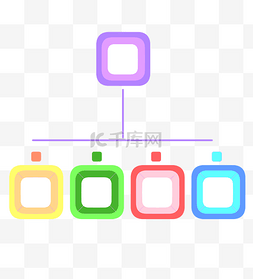 立方体的图片_分类PPT装饰插画