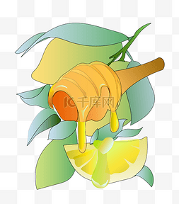 食物柠檬图片_养生食物蜂蜜柠檬