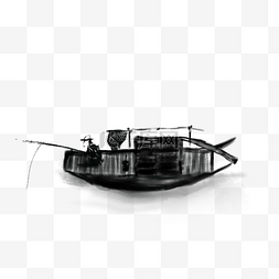 帆船渔船小船