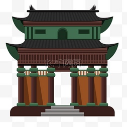 传统建筑寺庙素材