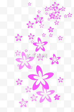 粉色创意花瓣图片_粉色创意花瓣
