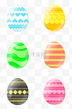 复活节彩蛋素材图片_矢量复活节彩蛋装饰