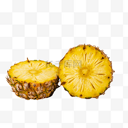 切开的菠萝图片_切开的凤梨水果