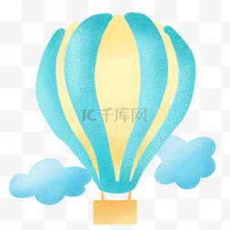 热气球遮阳伞装饰