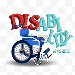 international day of disabled persons蓝色