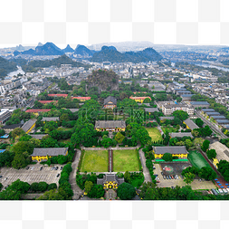 桂林风景图片_桂林独秀峰王府景色风景