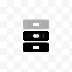 文件柜icon图片_黑灰色文件柜图标