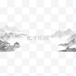 背景中国风素材图片_中国风山水