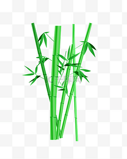 竹子中国风植物水墨