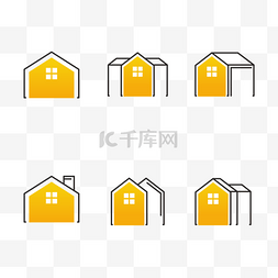 logo房屋图片_房子图标集合