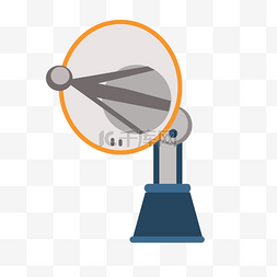 未来感科技kv图片_信号接收器雷达发射塔
