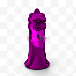 紫色花纹避孕套