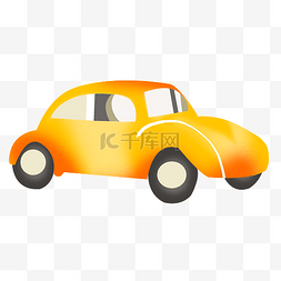 玩具小汽车图片_黄色玩具小汽车