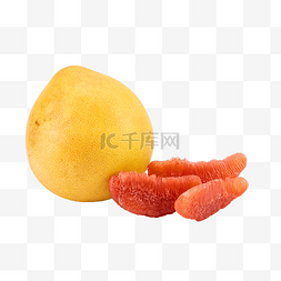 红肉柚子图片_新鲜水果三红柚红心柚
