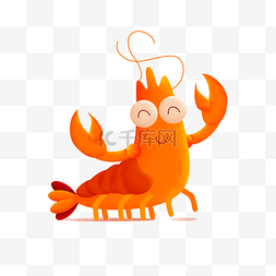 龙虾虾黄图片_小龙虾表情包
