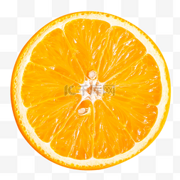 切片橘子橙子矢量图片_橙子片水果