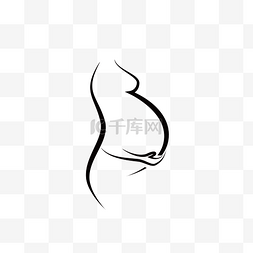 怀孕图标图片_孕妇图标
