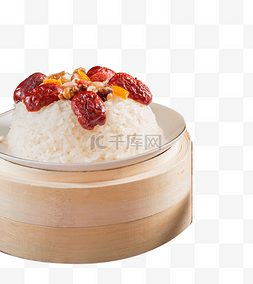 中国传统美食食材图片_杂粮红枣八宝饭杂粮中式美食