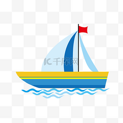海盗船在海上图片_大气轮船扬帆起航
