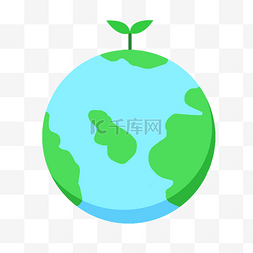 地球环保绿芽