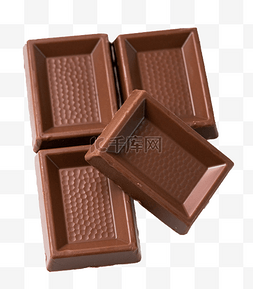 巧克力块图片_德芙巧克力块