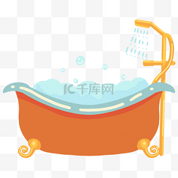 浴盆泡脚图片_家庭浴缸工具