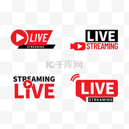 live字图片_live streaming播放框按钮