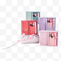 化妆品盒素材图片_韩版化妆品盒礼品盒