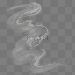 烟雾素材素材图片_白色古风烟雾