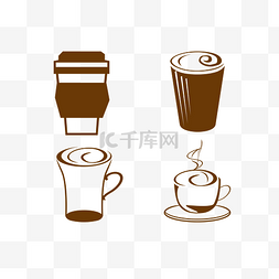 咖啡杯套样机图片_咖啡图标