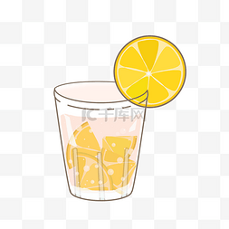 夏日冰饮柠檬图片_口感清新的新型健康柠檬气泡水饮