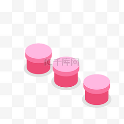 三个按钮图片_粉色按钮