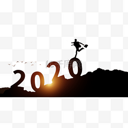 2020g公路图片_日落剪影2020