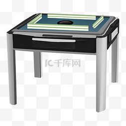 桌桌牌图片_卡通手绘自动麻将机