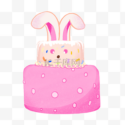 兔子生日蛋糕