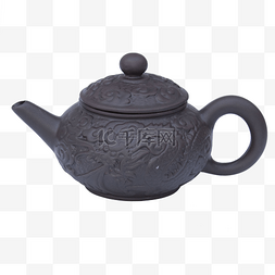 黑色的茶壶