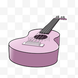 紫色乐器工具