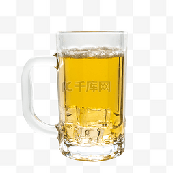 扎啤酒图片_扎杯黄色啤酒