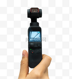 口袋相机电子设备摄影图