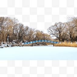 海德公园图片_呼和浩特满嘟海公园冬季雪景