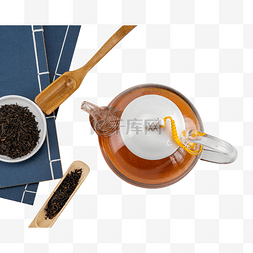 红茶茶饮茶壶茶水