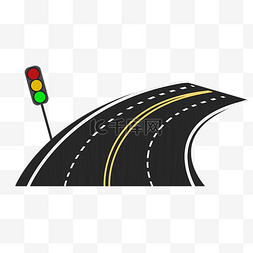高速公路红绿灯插图