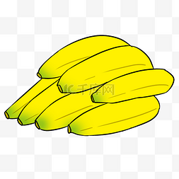 整齐摆放香蕉插图
