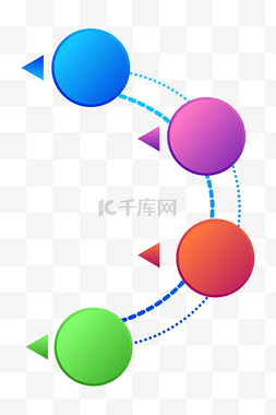 圆形ppt分类图片_圆形ppt图表插画