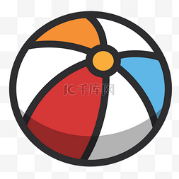 彩色创意圆球元素